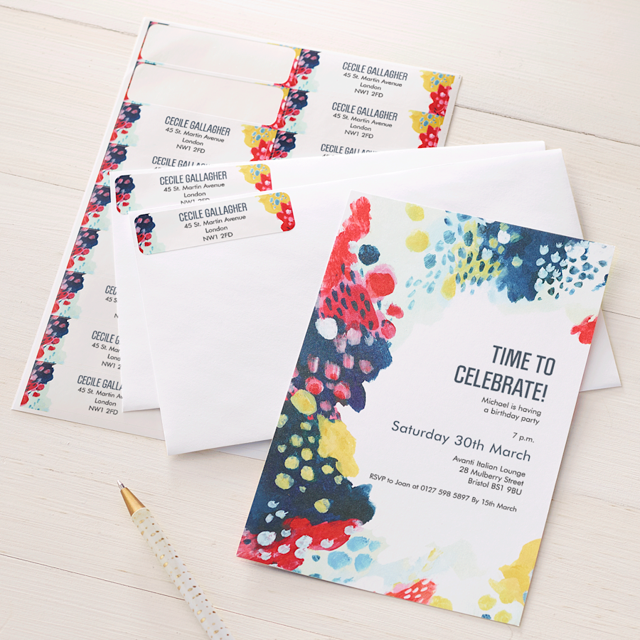 Custom Stationery, Personalised Invitations Vistaprint AU