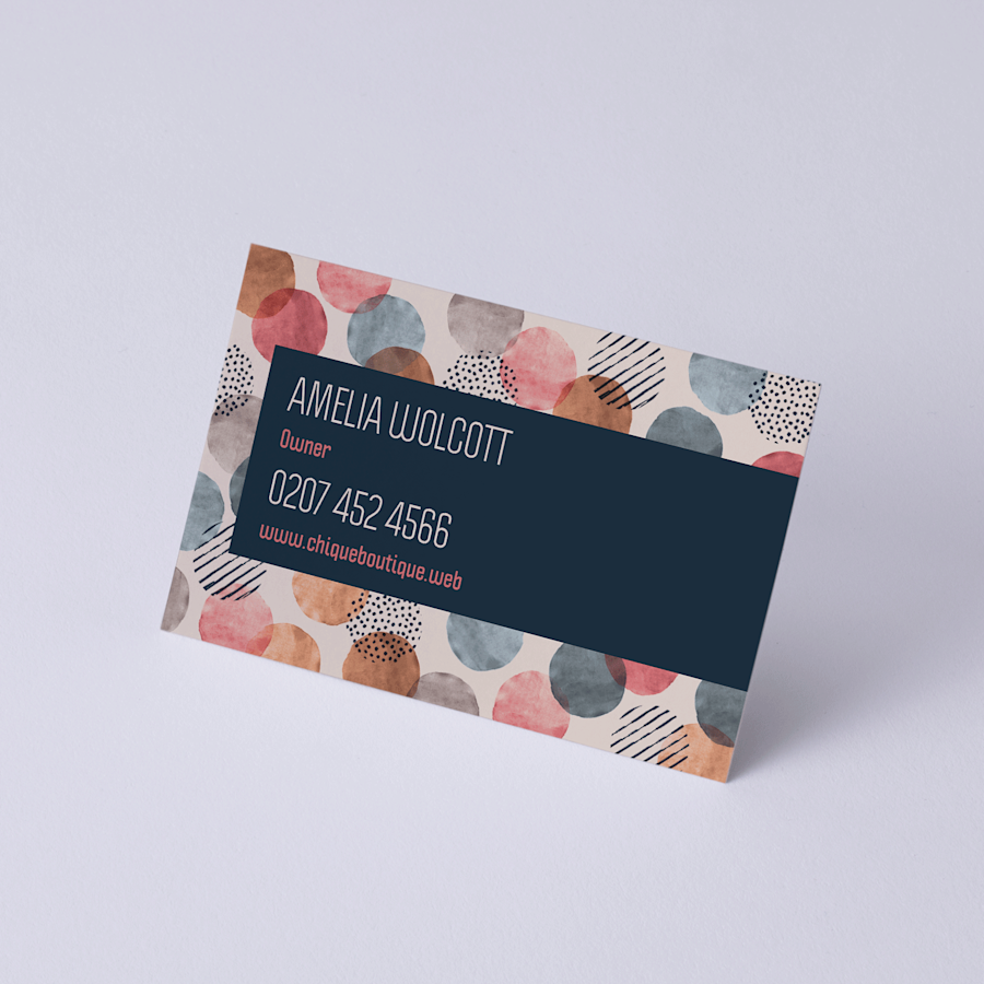 Business card printing Design your Business Cards online VistaPrint