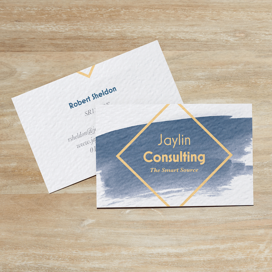 Textured Uncoated Business Cards