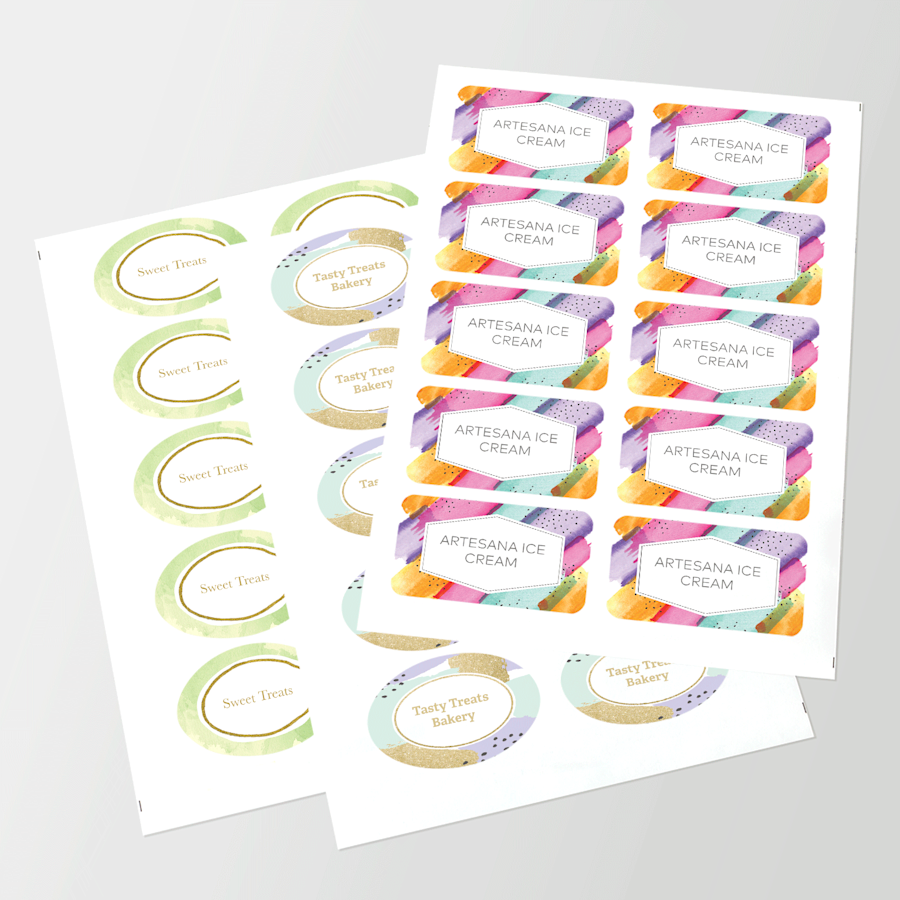 Custom Labels, Personalised Label Printing Vistaprint UK