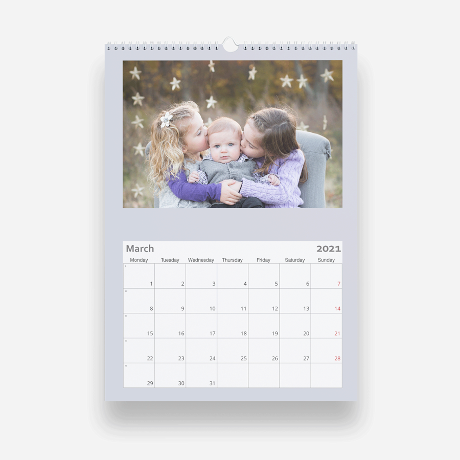 Custom Calendars Personalised Calendars 2021 Vistaprint Nz