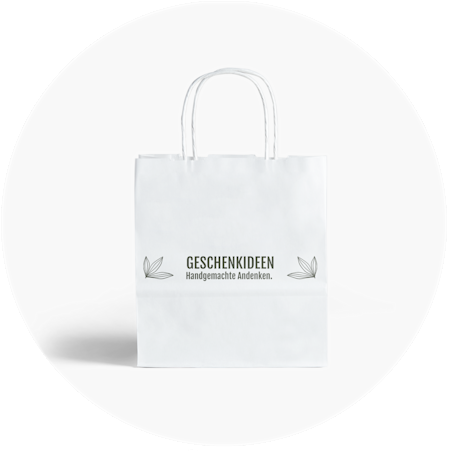 Papiertüten bedrucken, Papiertaschen mit Logo | VistaPrint