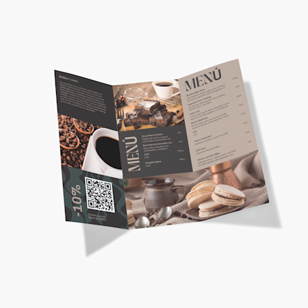 inspiración para el diseño de folletos de alimentos