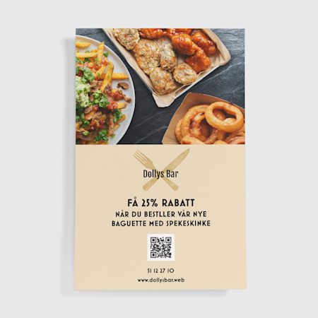 Egendesignet utendørsreklame og utendørsskilt | VistaPrint