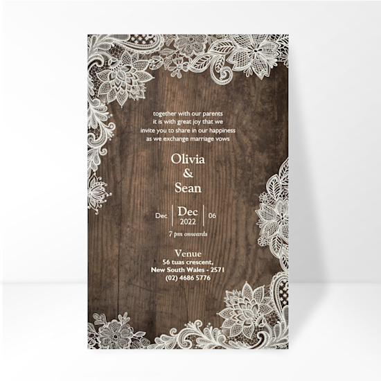 Wedding Stationery Print Wedding Invitations VistaPrint AU