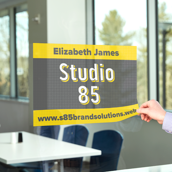 Custom Decals & Adhesive Signs VistaPrint