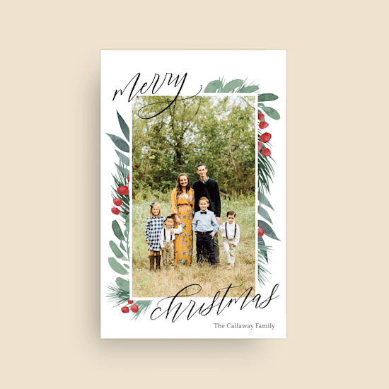 Christmas Card Vistaprint 