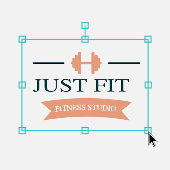 Gym fitness logo redesign