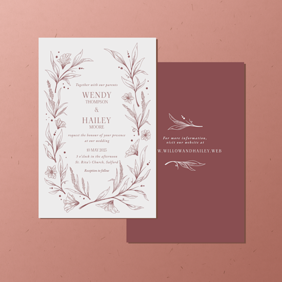 Vistaprint cheap wedding invitations