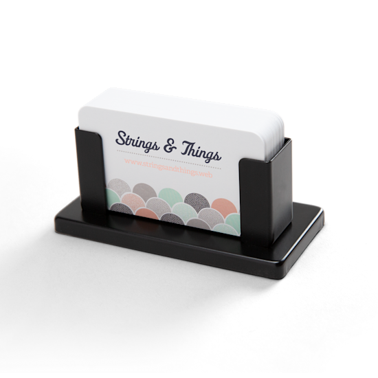 Steel Desk Business Card Holders 