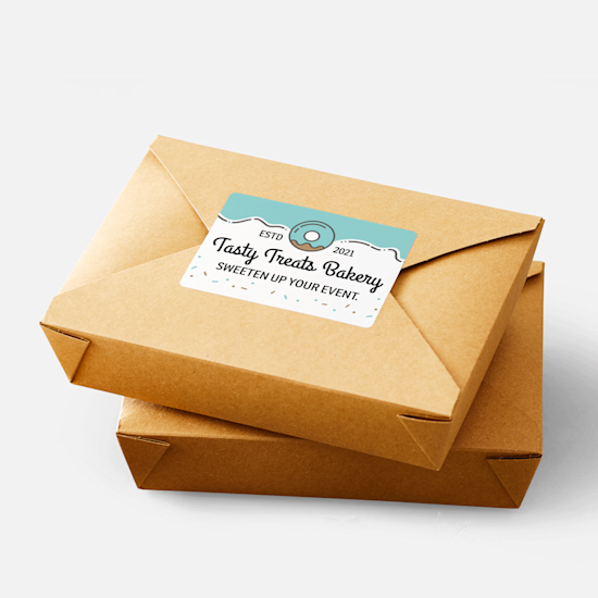 Seal sticker, packaging box for small