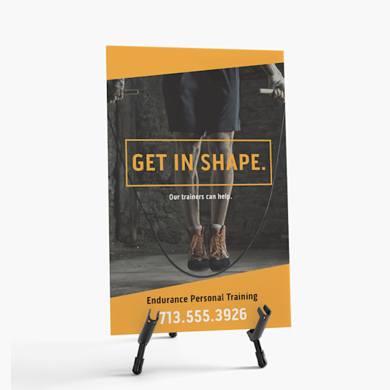 Sign printing top