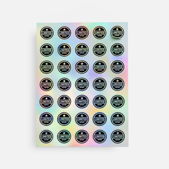Sticker printing store
