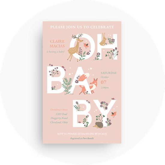 Baby sprinkle invitations vistaprint best sale