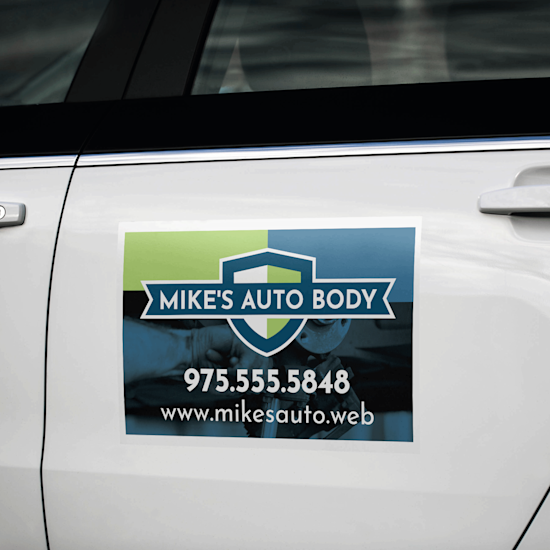 Car signage stickers sale