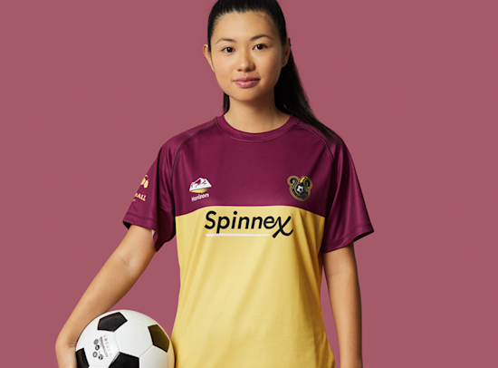 Camiseta de fútbol para mujer