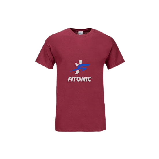 Camiseta Deporte Hombre | Logo Y Texto En Impresión Y Bordado