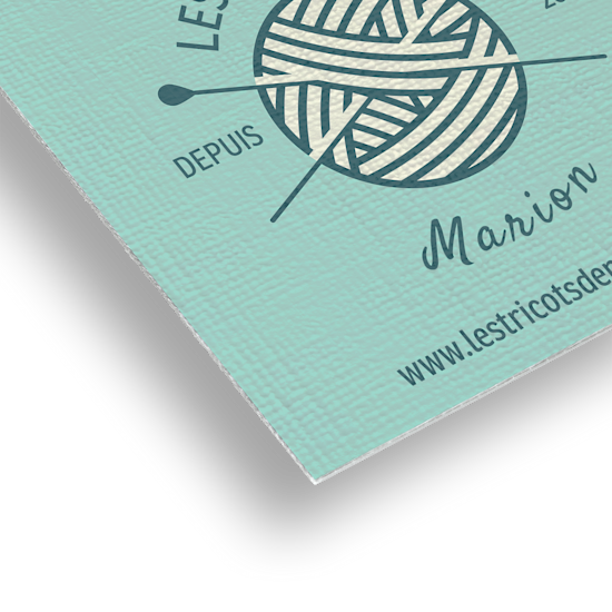 Cartes de visite lin