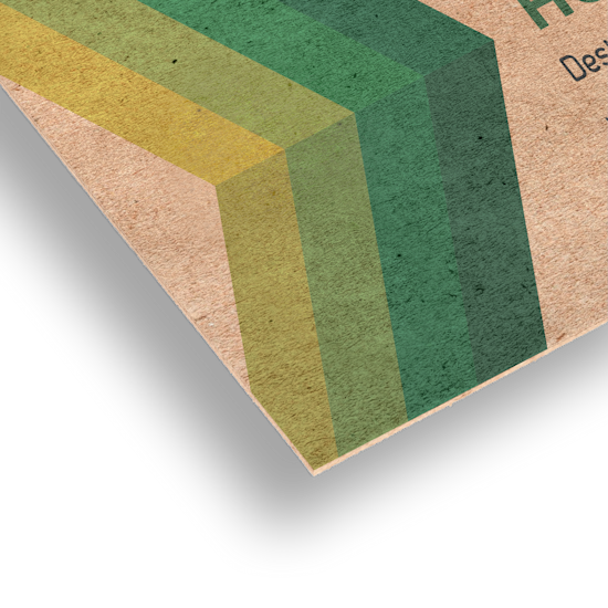 Cartes de visite kraft