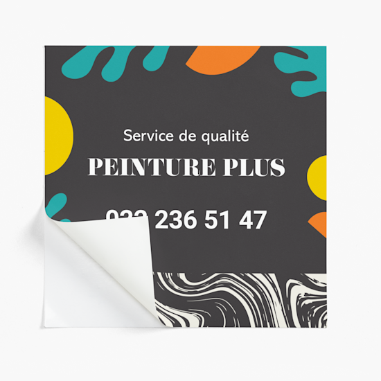 Papier autocollant vinyle imprimable Premium pour Senegal