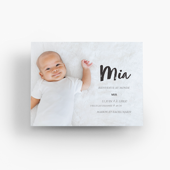 Invitation naissance bébé best sale