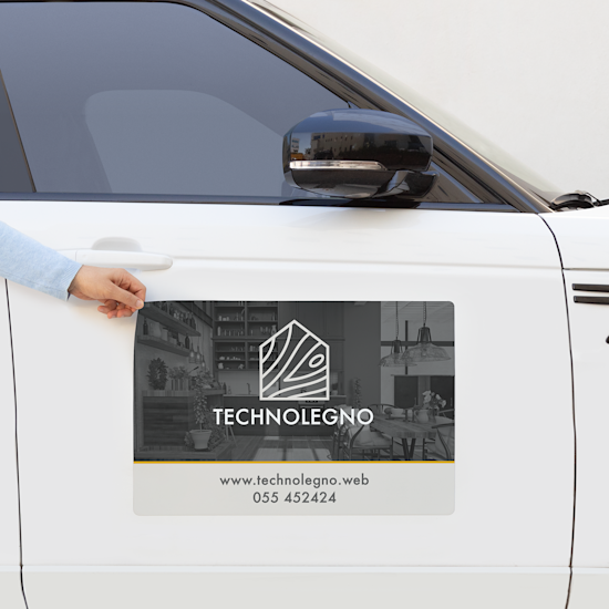 Targhe magnetiche per auto