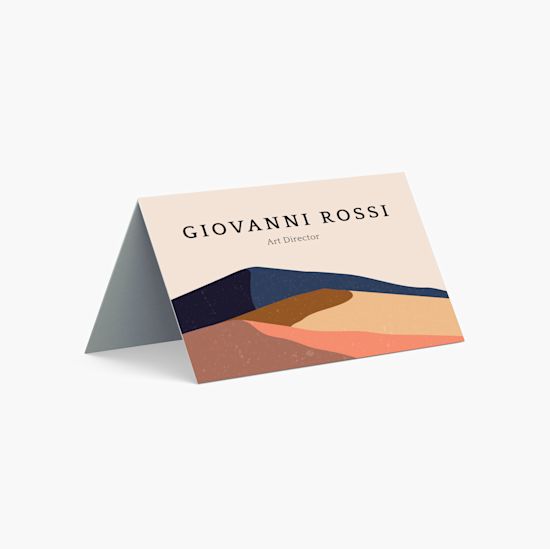 Biglietti da visita pieghevoli