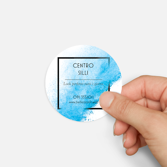 Brillantini adesivi stickers 12 mm