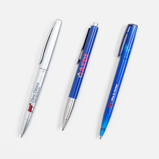 Penne eleganti con logo - Bluebag articoli personalizzati