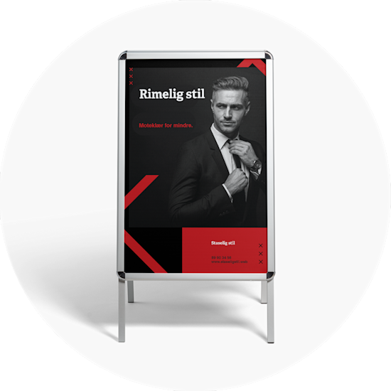 Egendesignet utendørsreklame og utendørsskilt | VistaPrint