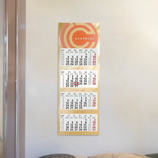 Fotokalender 2025, egen kalender med bilder  VistaPrint