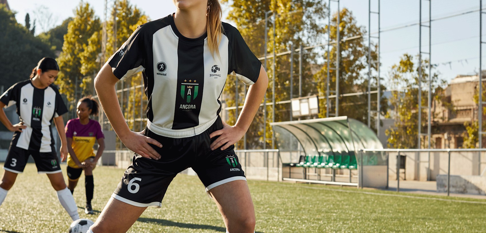 Fußballshorts für Damen 2