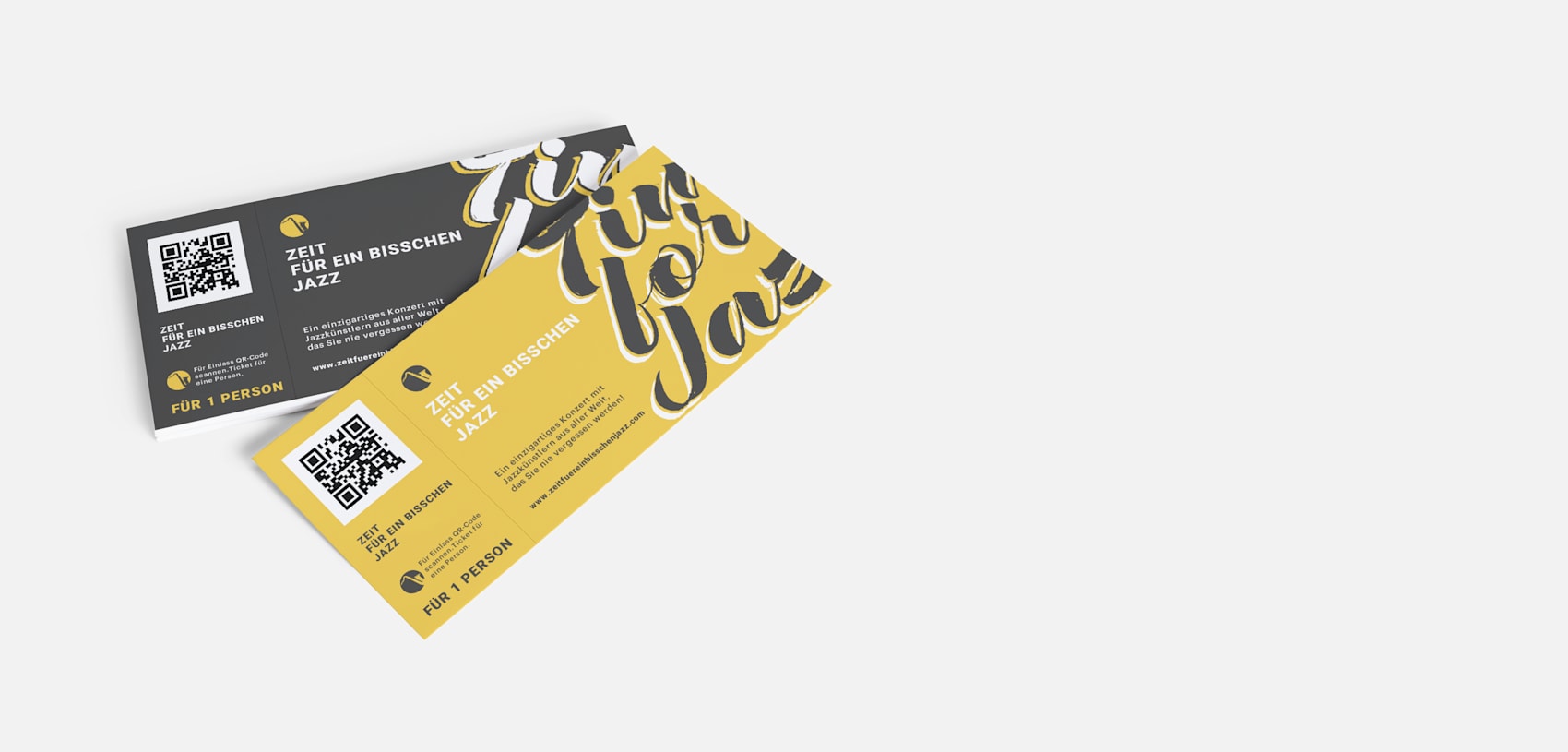 Tickets gestalten und drucken VistaPrint