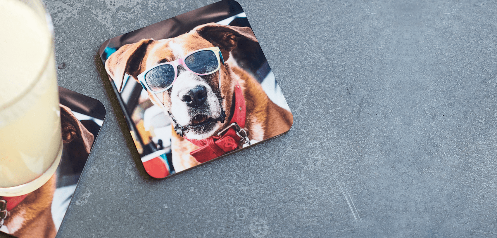 Personalised Photo Coasters: Custom Picture Coasters | Vistaprint AU