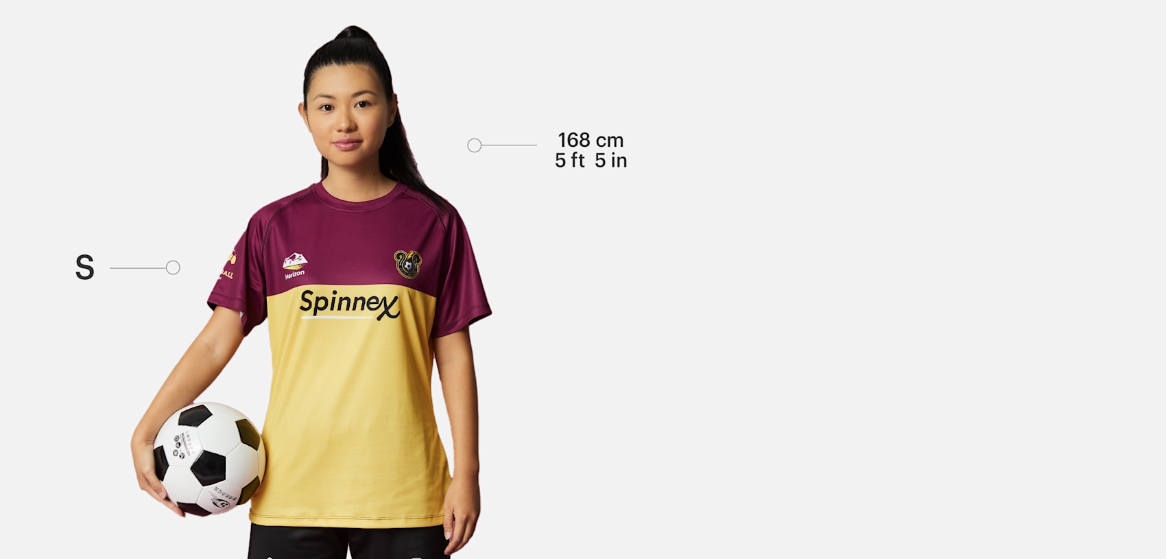 Custom women’s soccer shirts, personalised teamwear Vistaprint