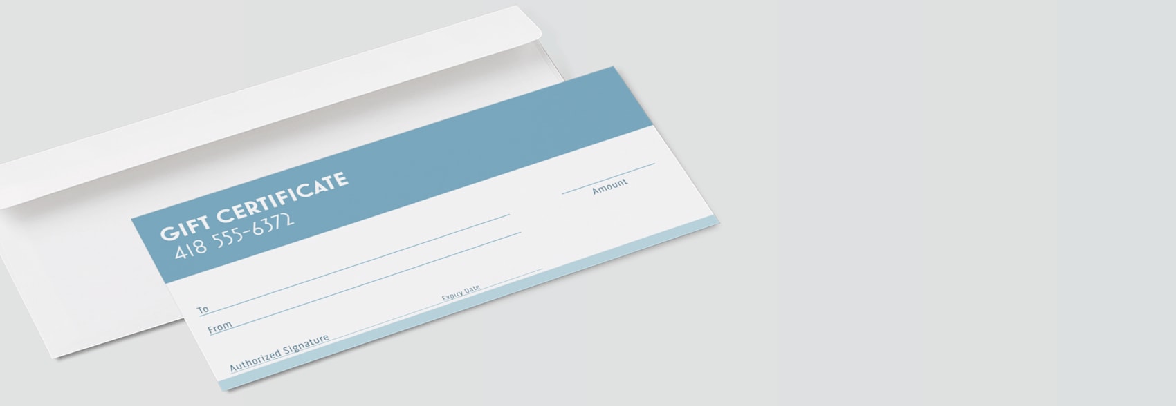 Gift Certificates Custom Gift Cards VistaPrint Canada