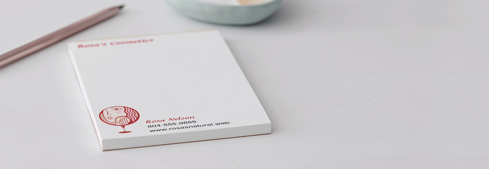 Custom Notepads, Personalized Notepad Printing VistaPrint CA