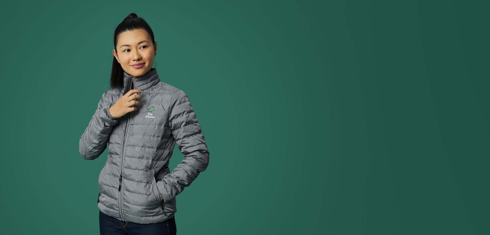 Vistaprint Women’s Packable Puffer Jacket Vistaprint Canada