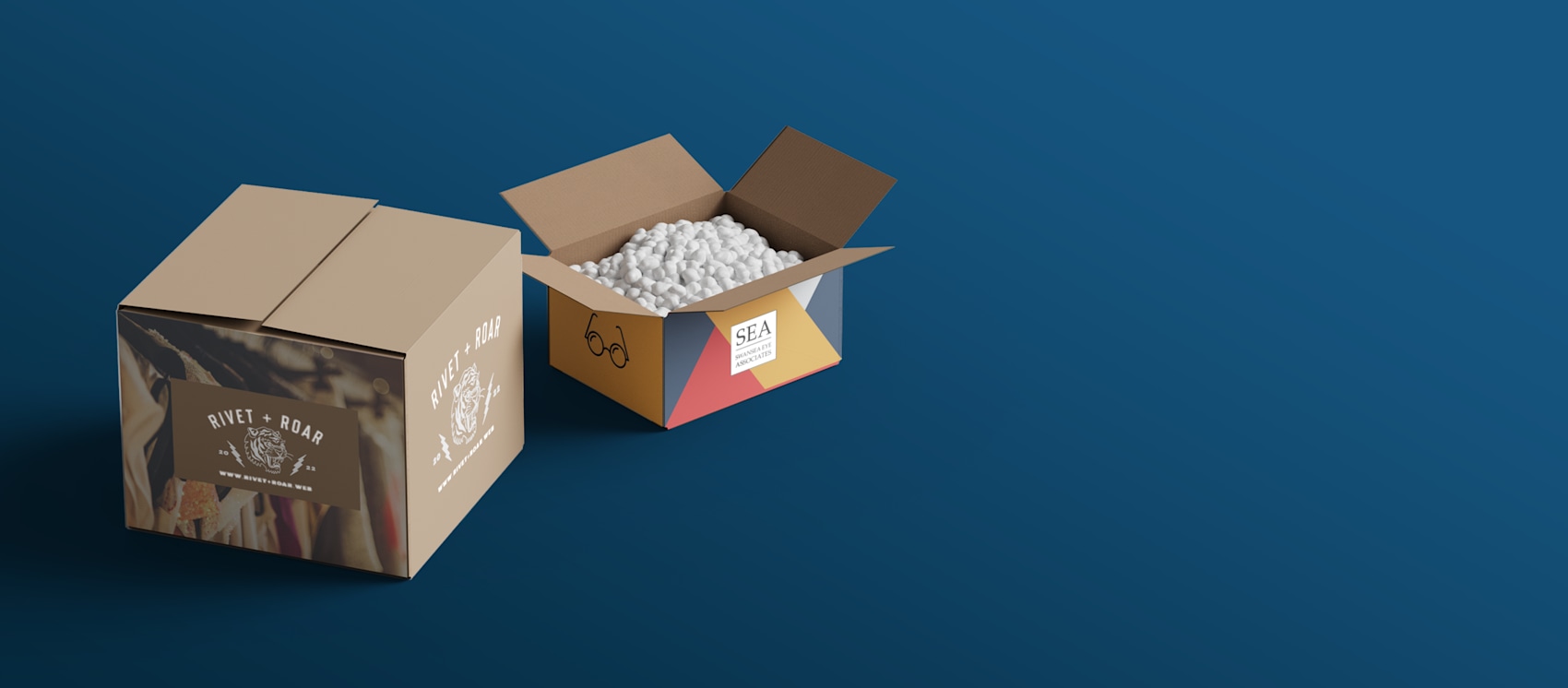 Custom Shipping Boxes, Corrugated Shipping Boxes VistaPrint CA
