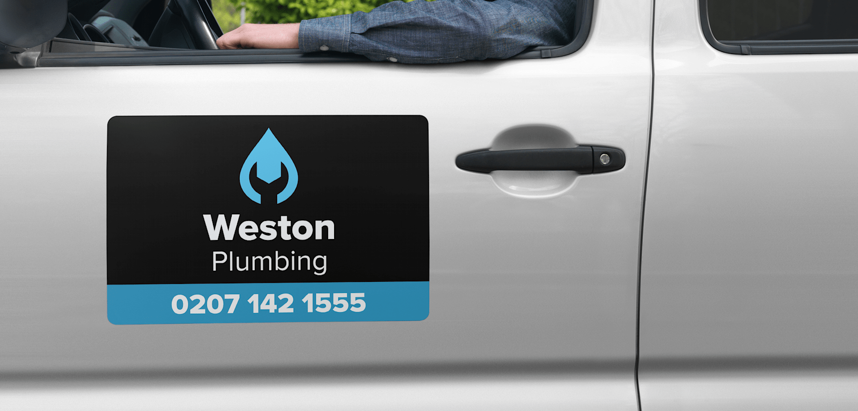 Magnetic Van Signs Custom Car Door Magnets Vistaprint