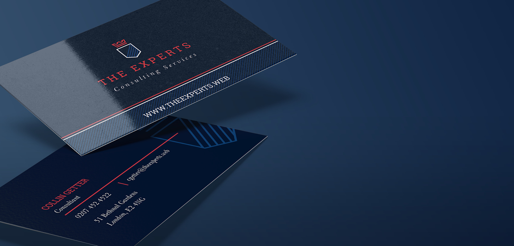 Larger version: Glossy business cards