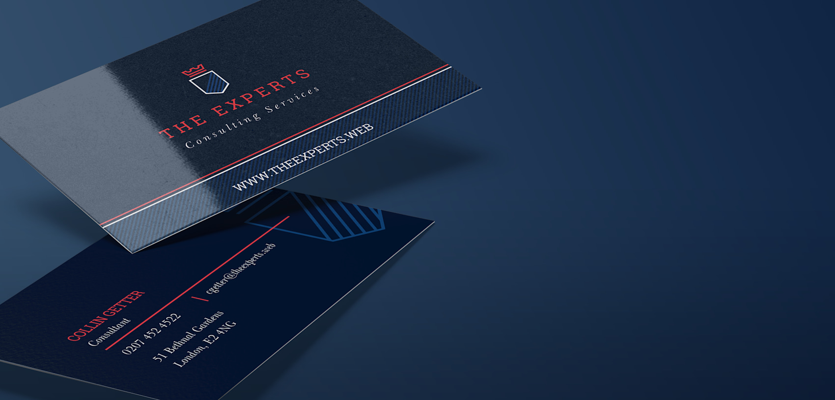 Personalised Glossy Business Cards Vistaprint