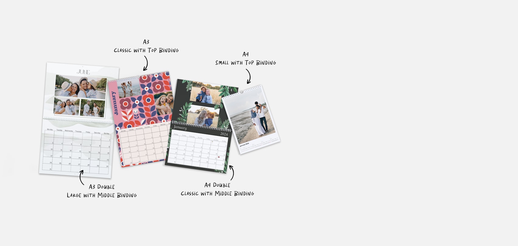 Personalised Wall Calendars, Photo Wall Calendars VistaPrint UK