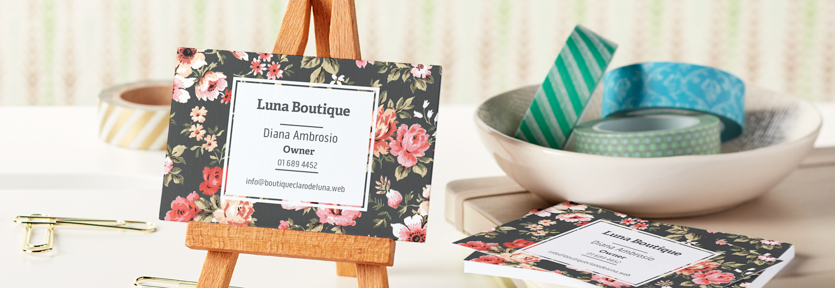 Personalised Linen Business Cards | Vistaprint Ireland