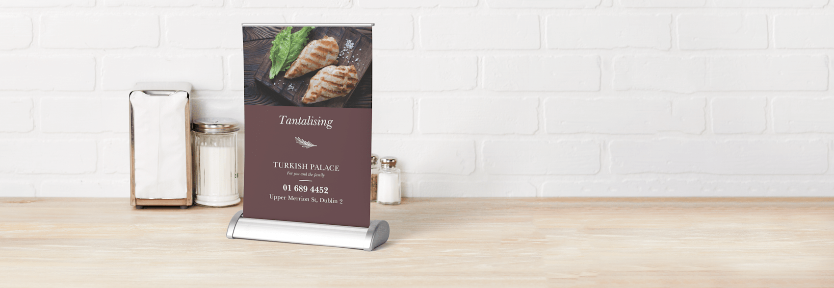 Custom Table Top Banners Table Top Retractables Vistaprint