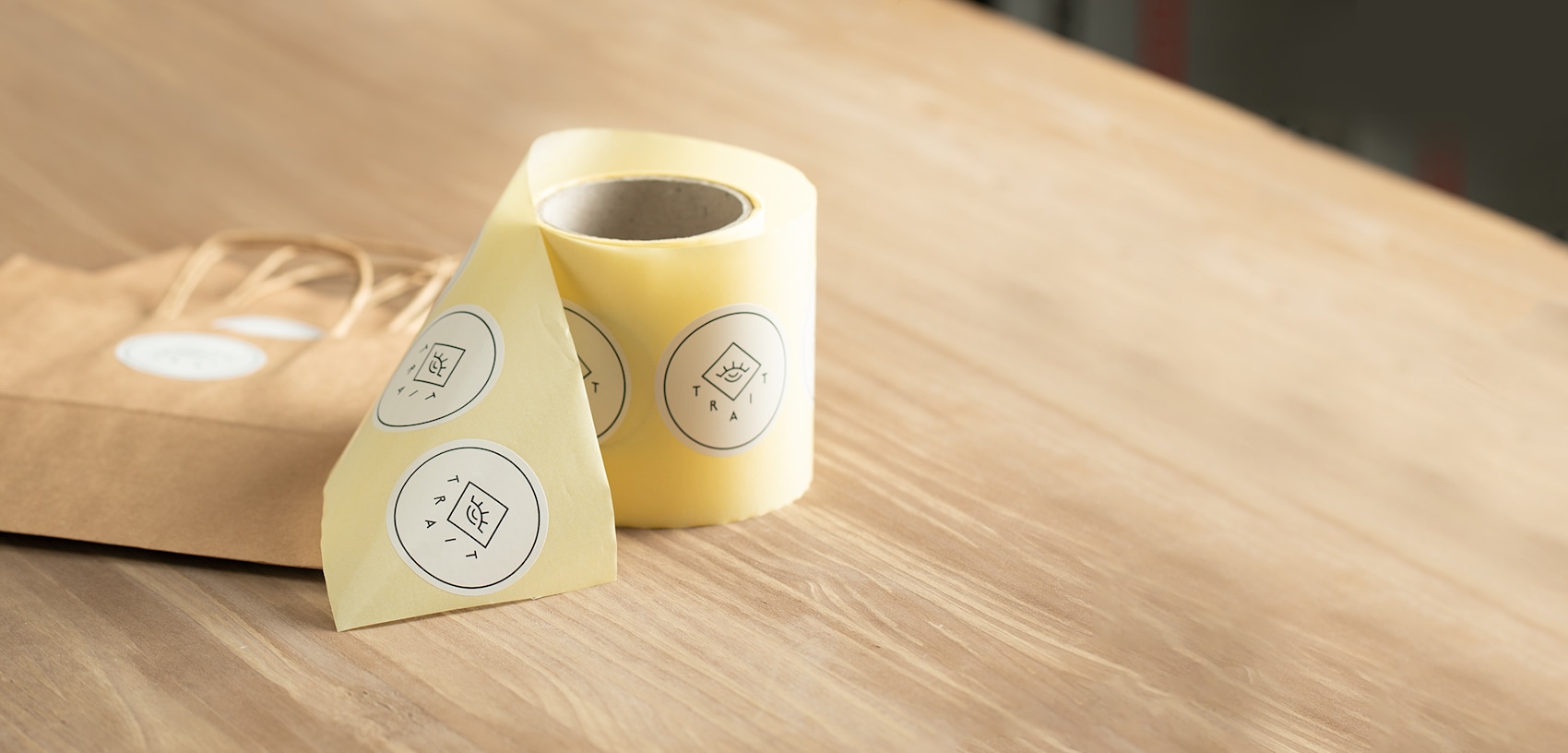 Custom Roll Labels, Personalised Sticker Rolls Vistaprint UK