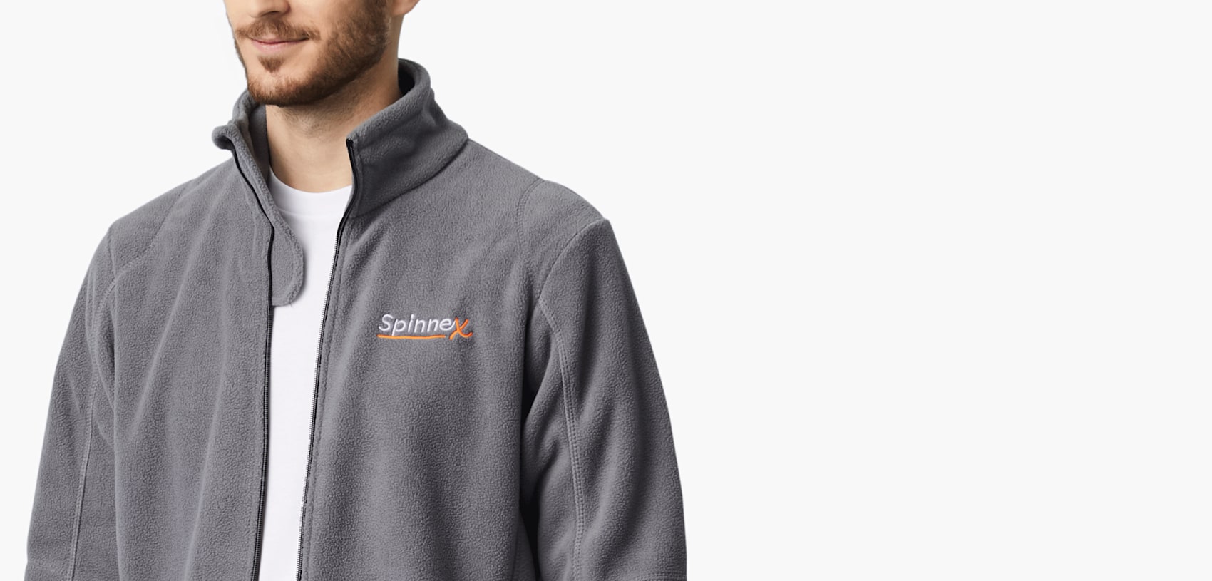 Printer Speedway Zip-Up Fleece Jacket 3