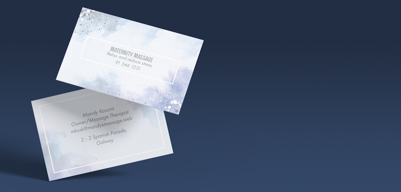 Soft Touch Business Cards 1