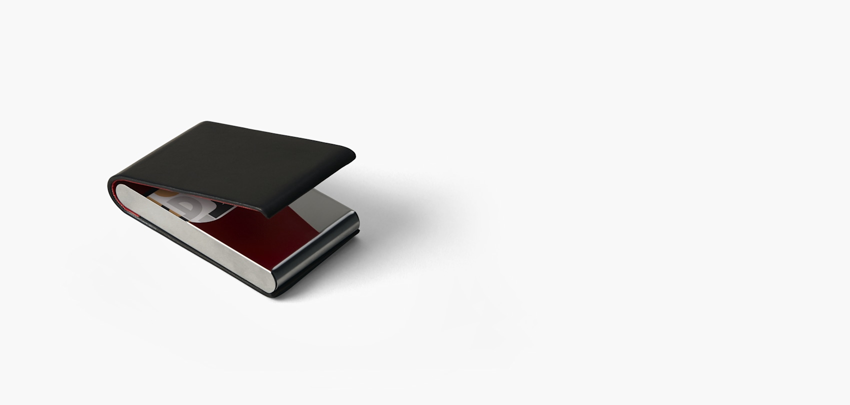 Genuine Black Leather Business Card Holders Vistaprint