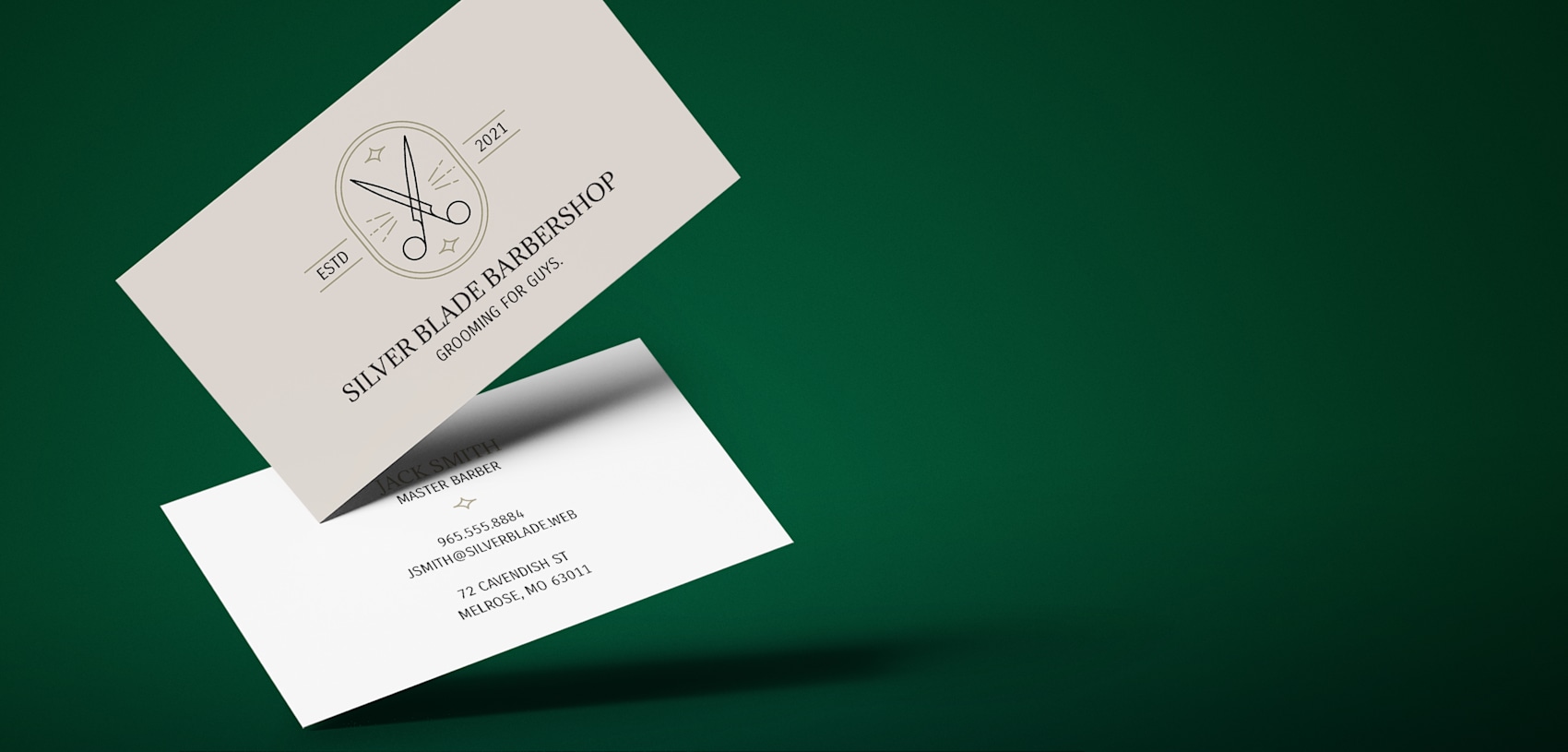 custom business card template